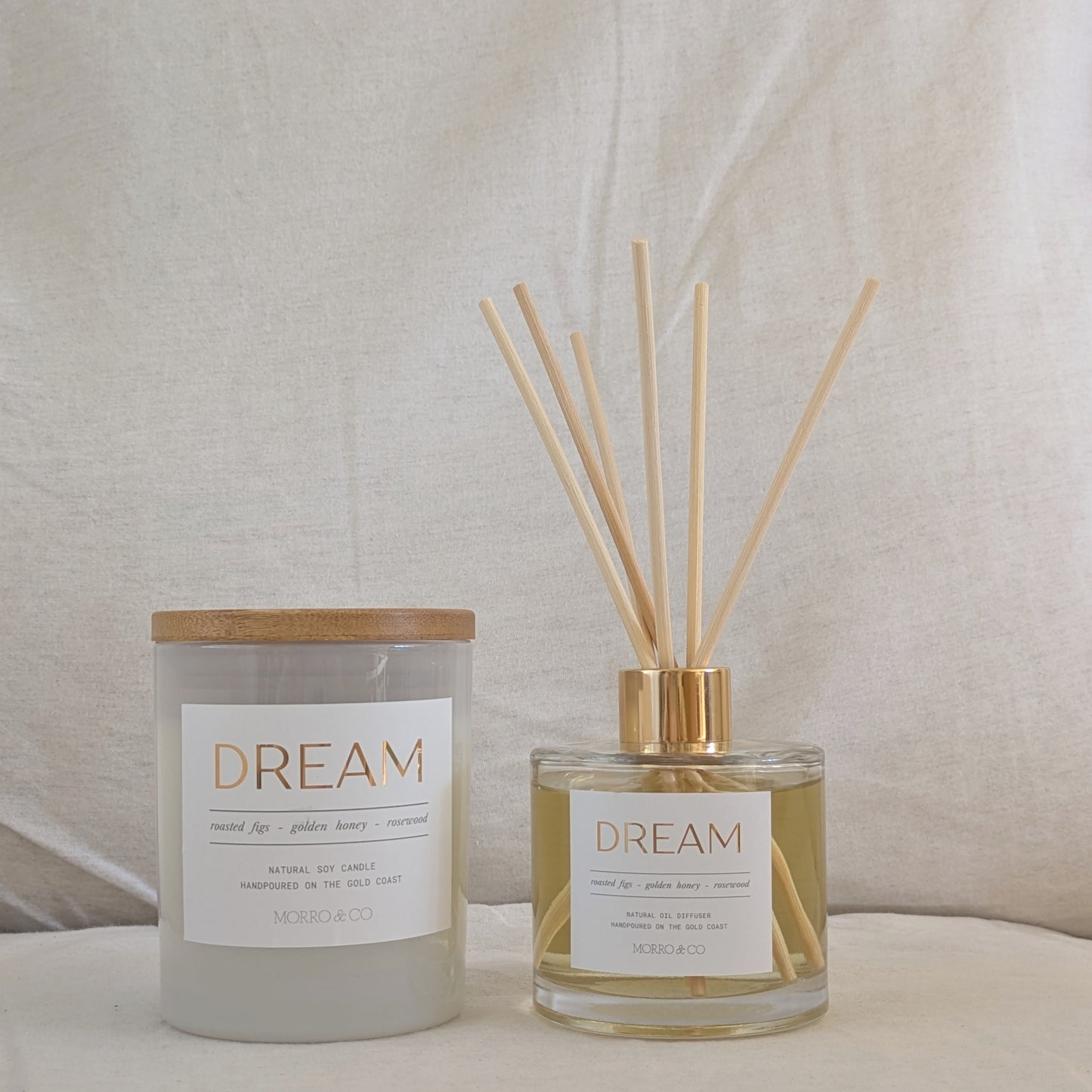 DREAM : roasted figs + rosewood + honey