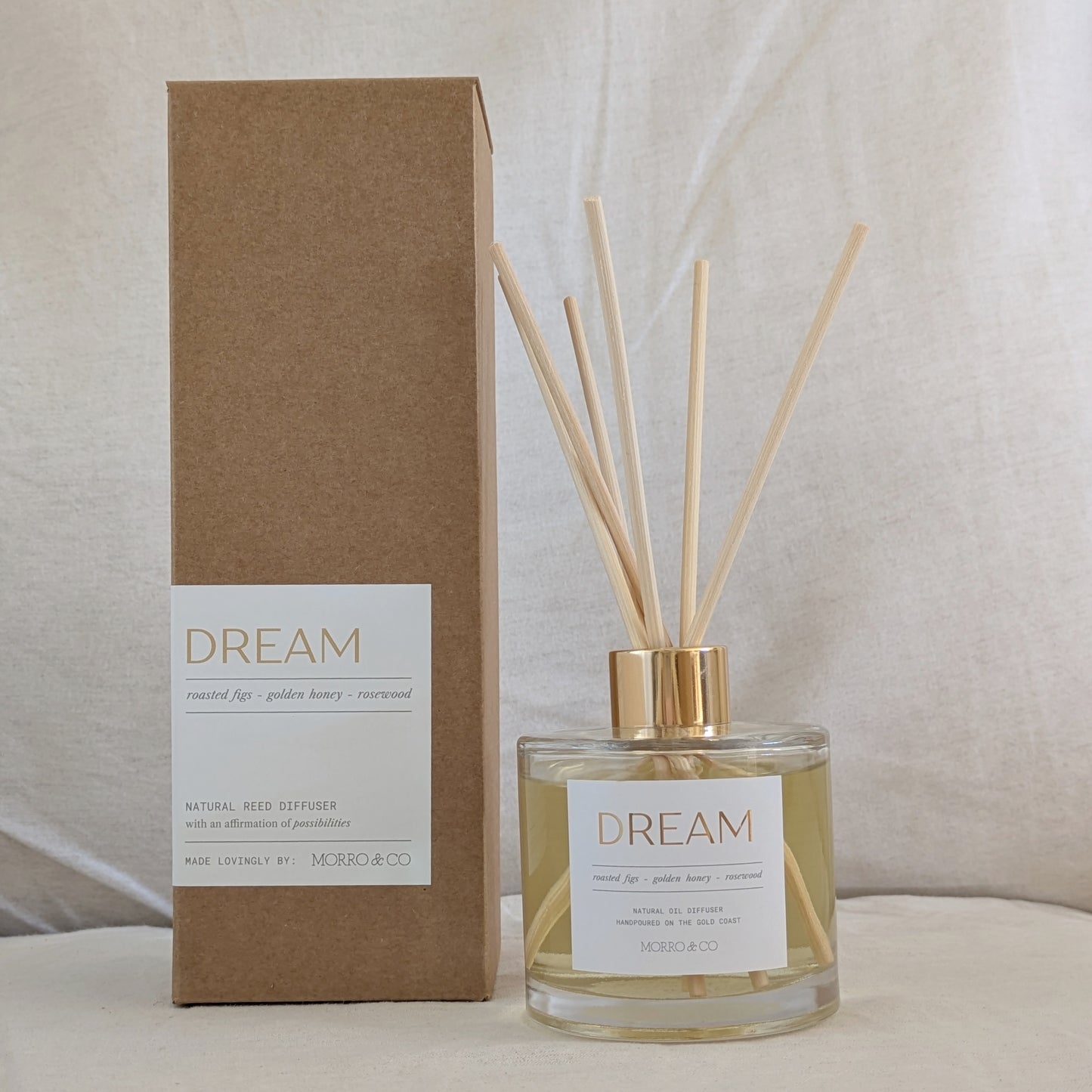 DREAM : roasted figs + rosewood + honey
