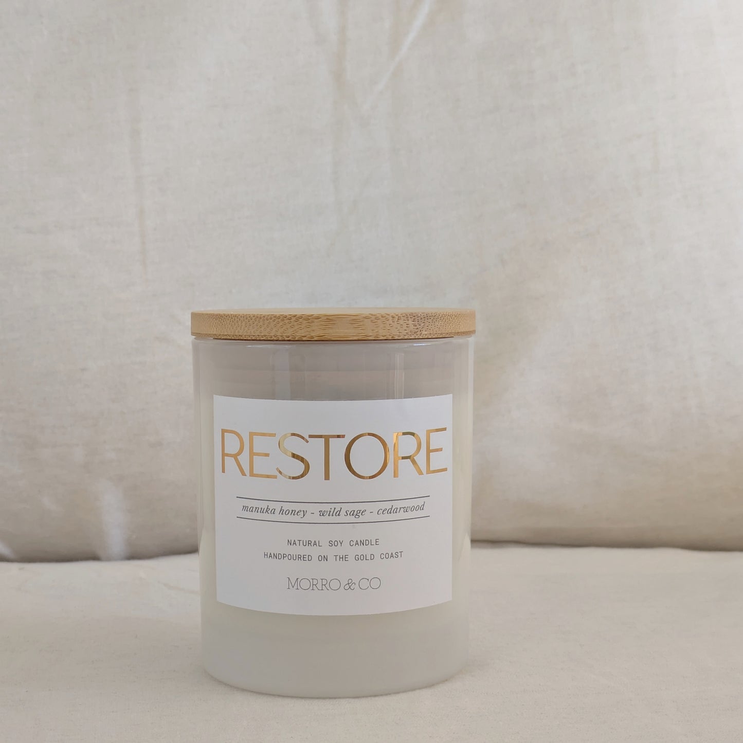 RESTORE : wild sage + cedar + manuka honey