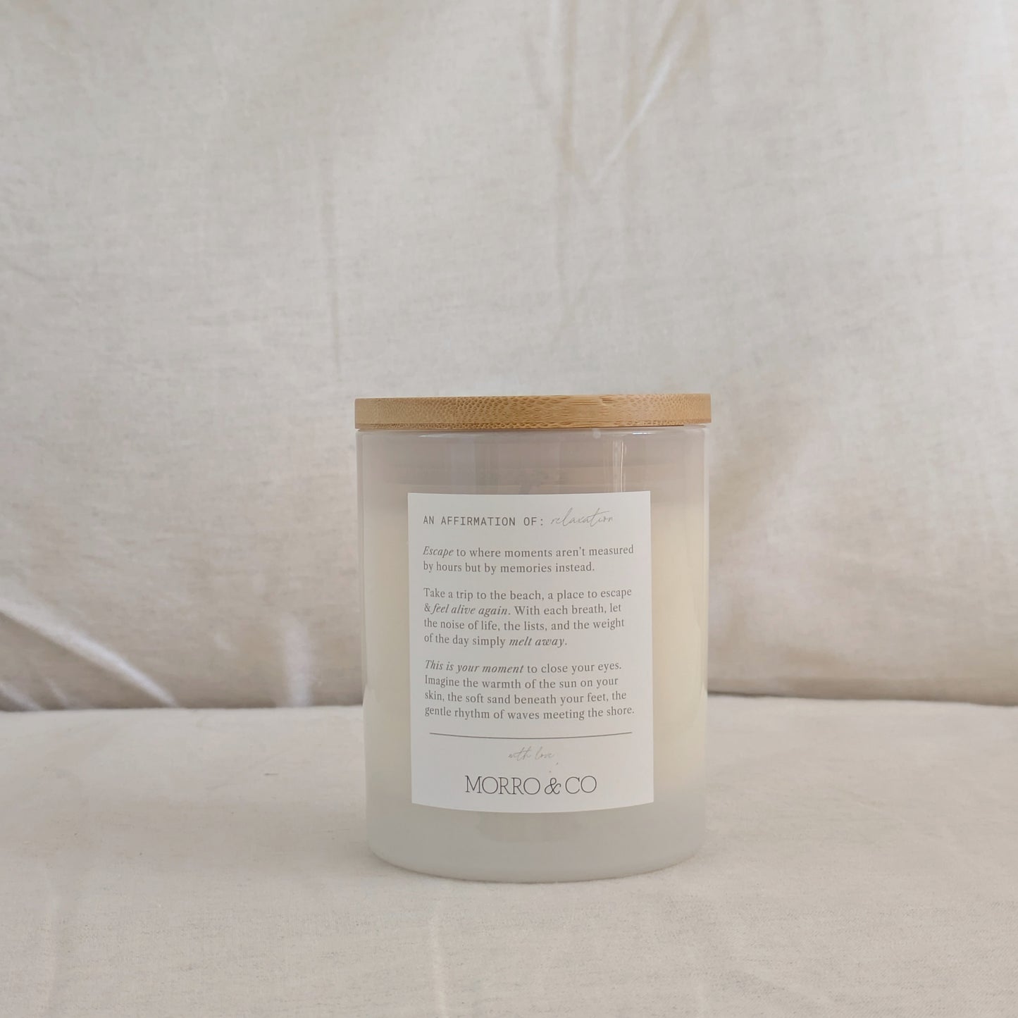 BEACH : island coconut + lime + vanilla