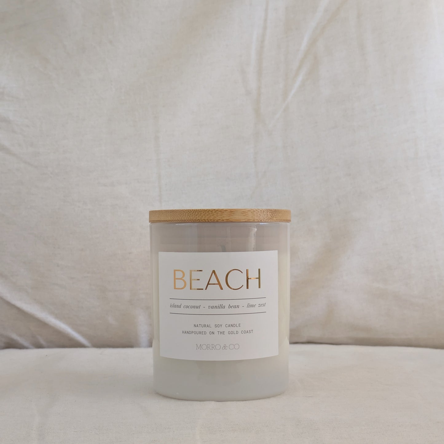 BEACH : island coconut + lime + vanilla