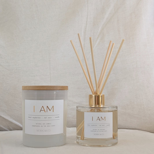 I AM Candle & Diffuser