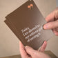 Morro & Co men’s affirmation card held against a warm neutral background