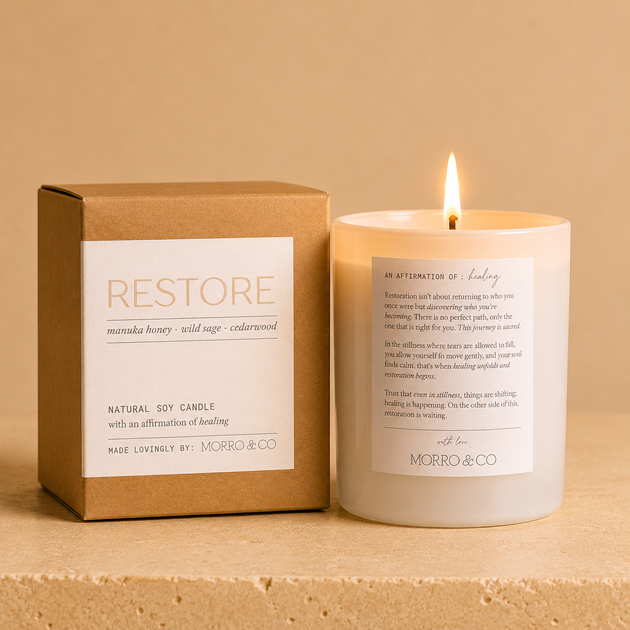 RESTORE: healing + restoration