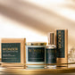 Morro & Co WONDER Christmas Fragrance featuring natural soy candle and room spray