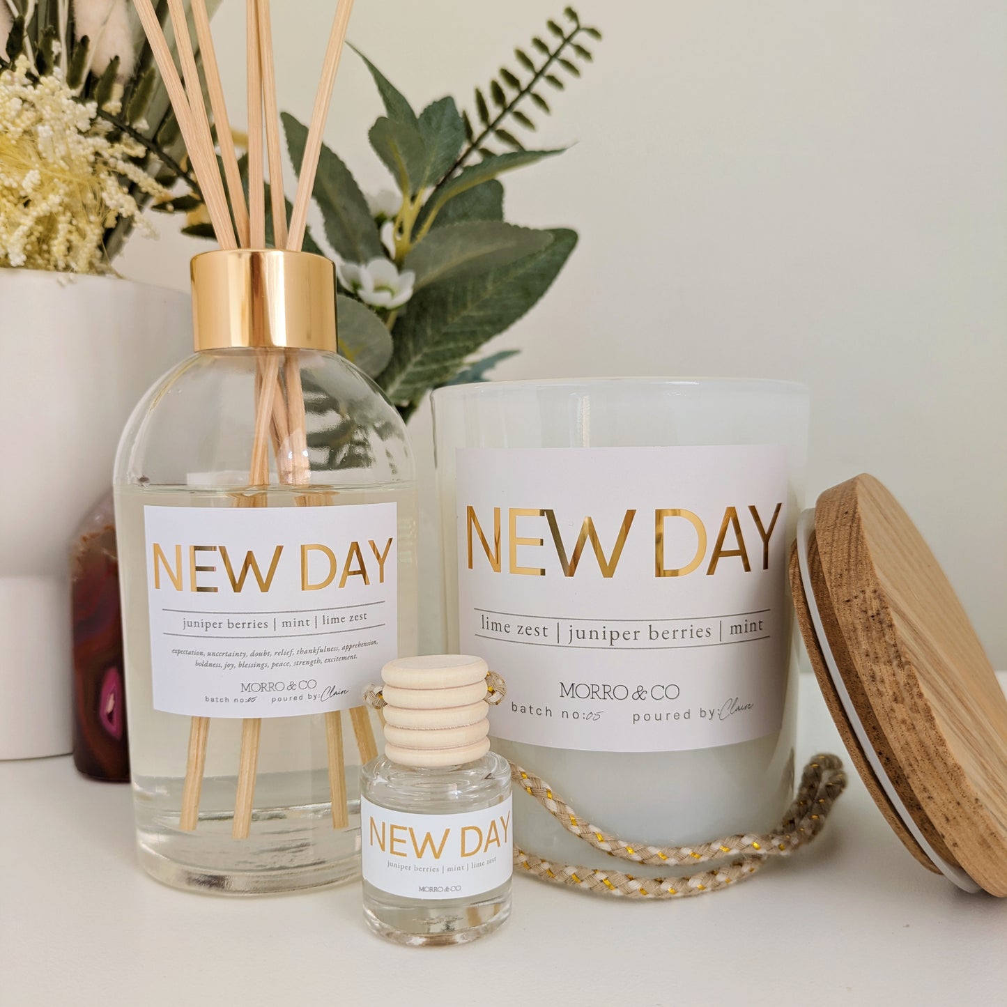 NEW DAY [fresh mint | lime zest | juniper berries]