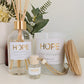 HOPE [ripe nectarines | fresh mint | splash of lime]