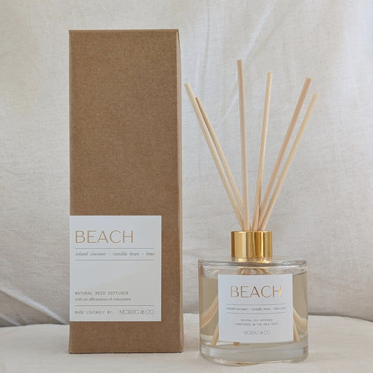 BEACH : island coconut + lime + vanilla