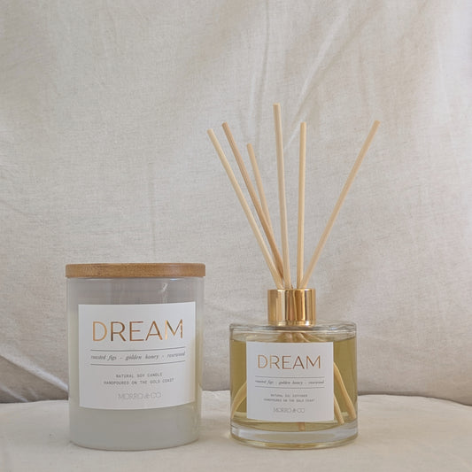 DREAM : roasted figs + rosewood + honey