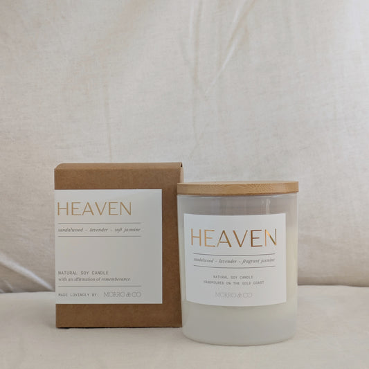 HEAVEN : lavender + jasmine + sandalwood