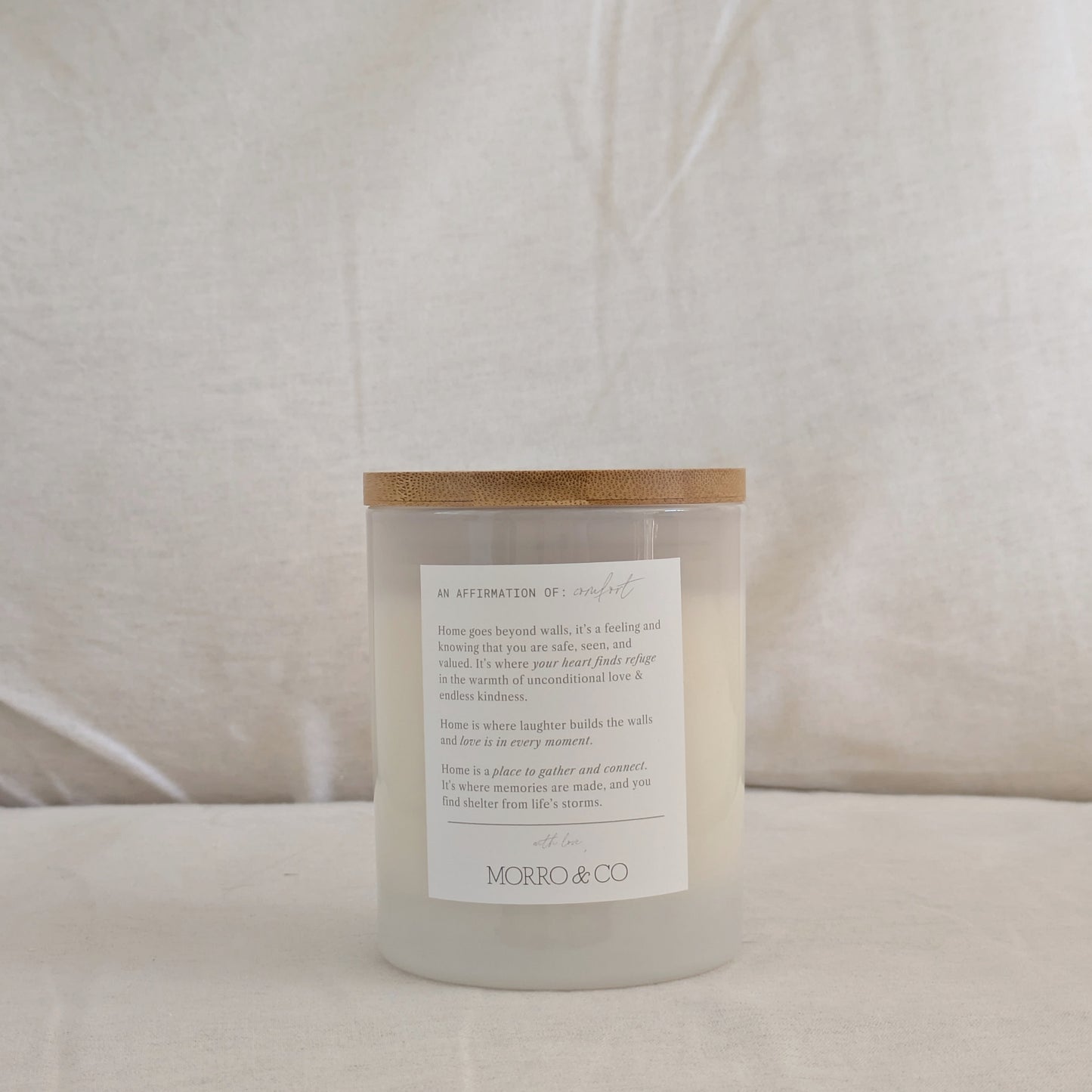 HOME : spiced pear + sweet plums + vanilla